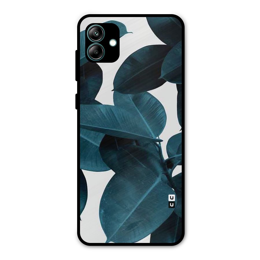 Very Aesthetic Leafs Metal Back Case for Galaxy A04