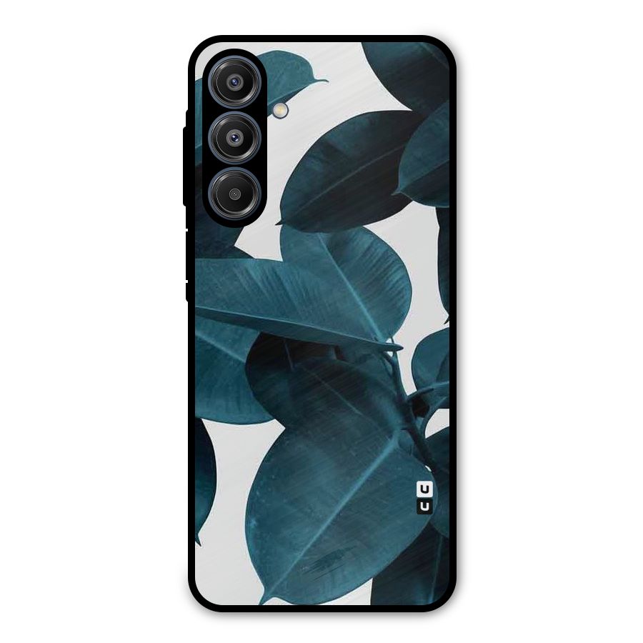 Very Aesthetic Leafs Metal Back Case for Galaxy A16 5G