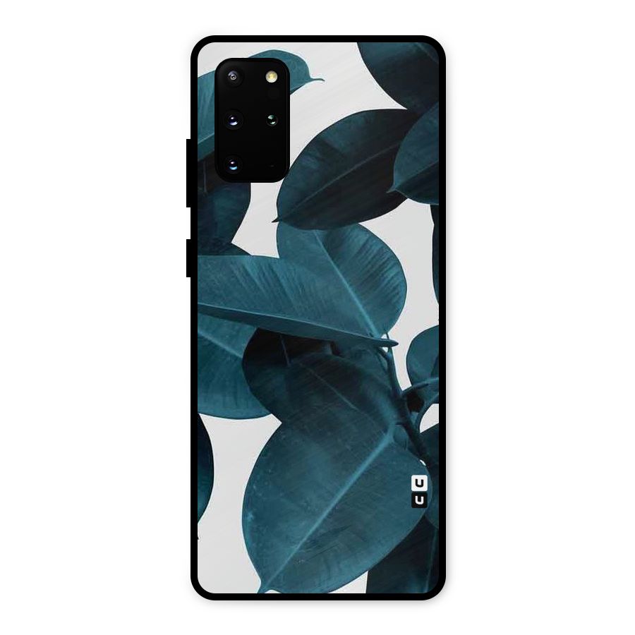 Very Aesthetic Leafs Metal Back Case for Galaxy S20 Plus