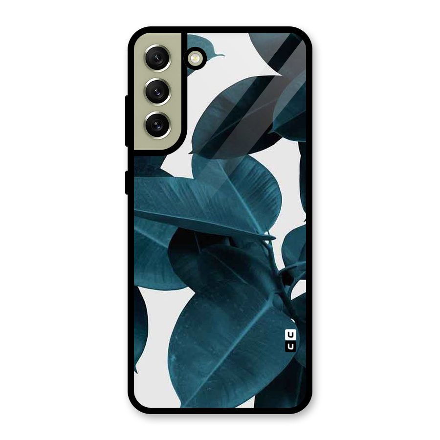 Very Aesthetic Leafs Metal Back Case for Galaxy S21 FE 5G (2023)