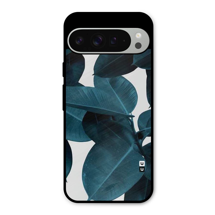 Very Aesthetic Leafs Metal Back Case for Google Pixel 9 Pro XL
