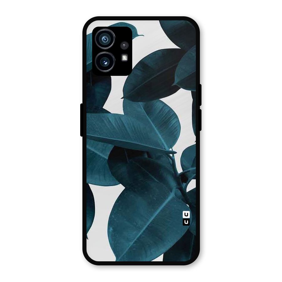 Very Aesthetic Leafs Metal Back Case for Nothing Phone 1
