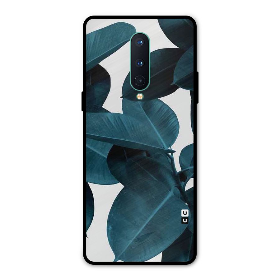 Very Aesthetic Leafs Metal Back Case for OnePlus 8