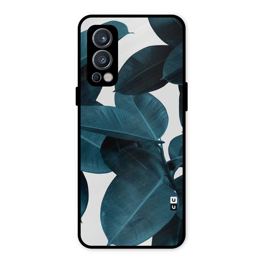 Very Aesthetic Leafs Metal Back Case for OnePlus Nord 2 5G