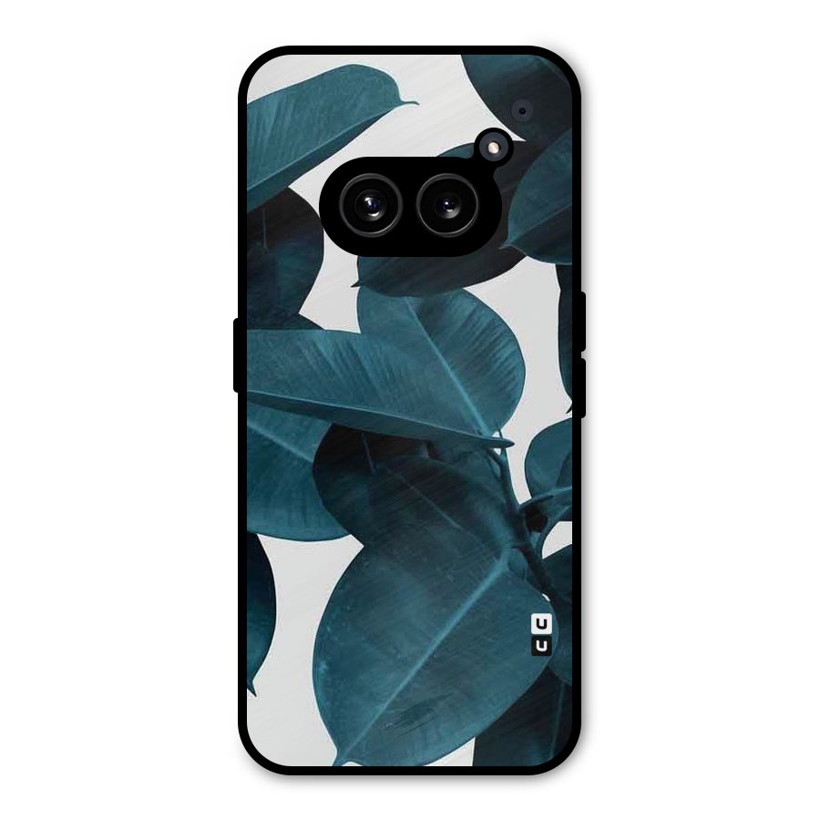 Very Aesthetic Leafs Metal Back Case for Nothing Phone 2a