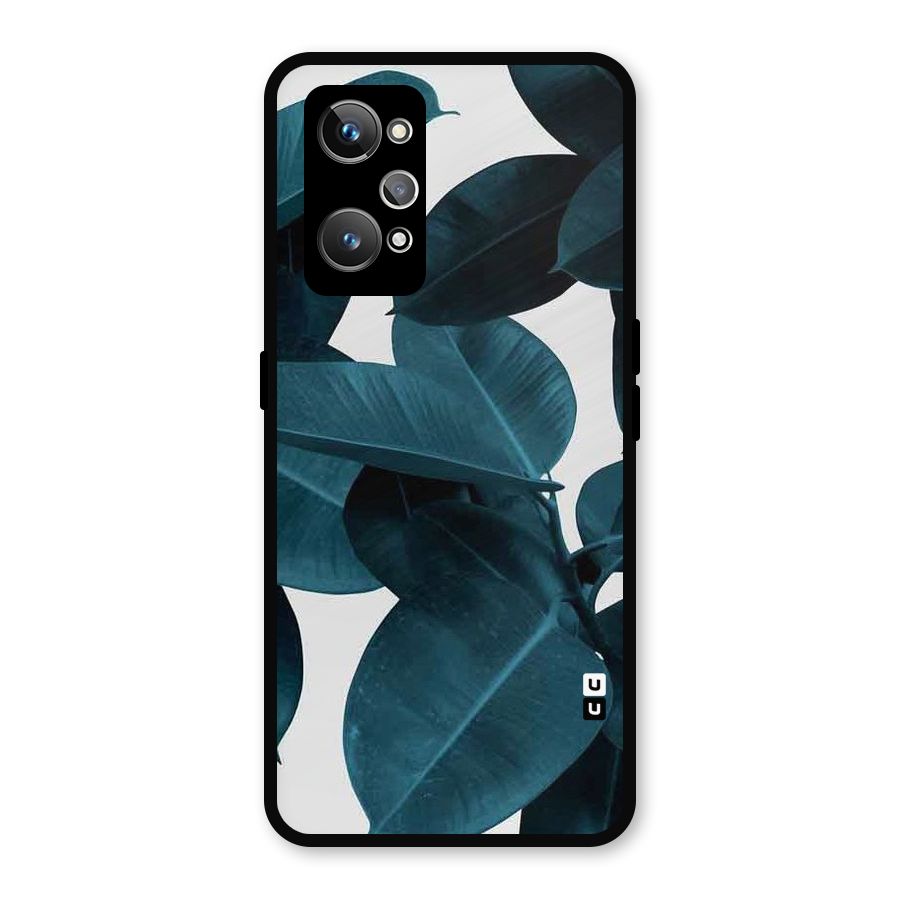 Very Aesthetic Leafs Metal Back Case for Realme GT 2