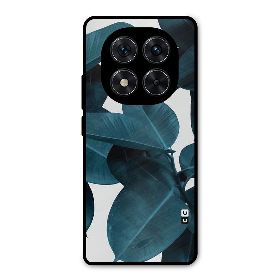 Very Aesthetic Leafs Metal Back Case for Redmi Note 14 Pro 5G