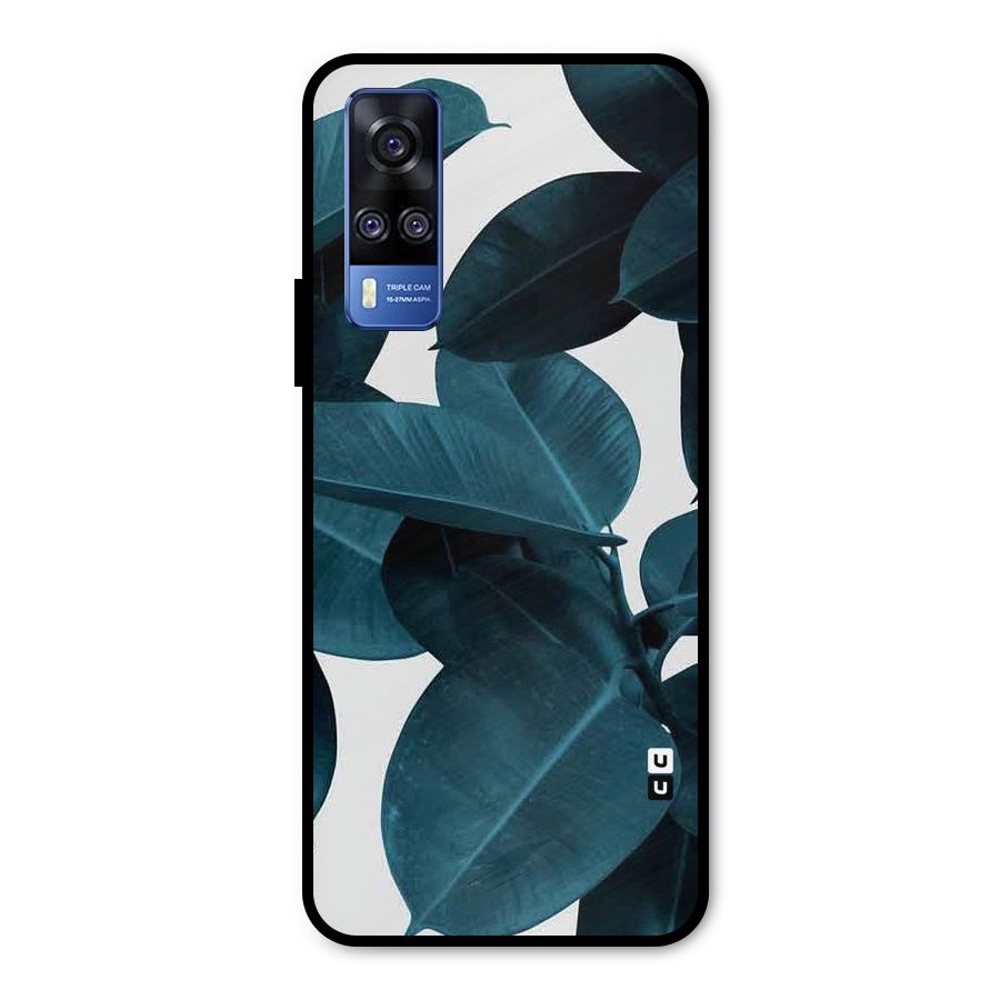 Very Aesthetic Leafs Metal Back Case for Vivo Y31