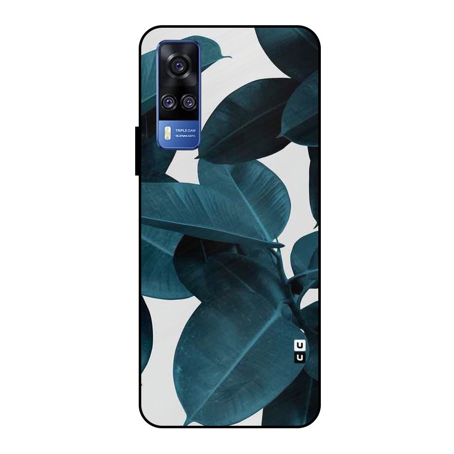 Very Aesthetic Leafs Metal Back Case for Vivo Y51