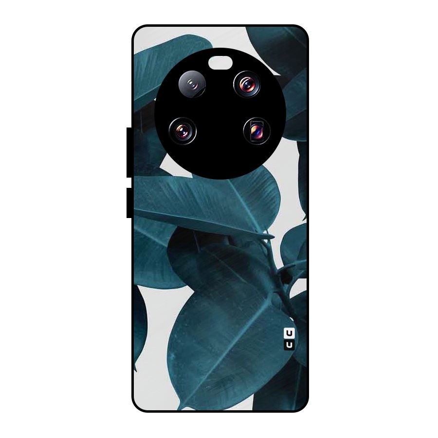 Very Aesthetic Leafs Metal Back Case for Xiaomi 13 Ultra