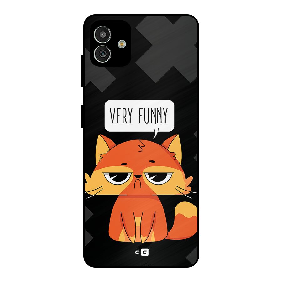 Very Funny Cat Metal Back Case for Galaxy M13 5G