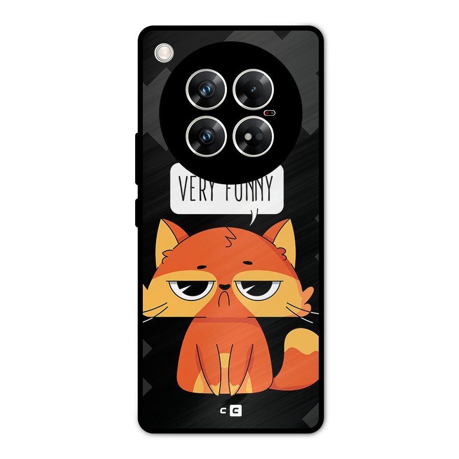 Very Funny Cat Metal Back Case for Infinix Zero 40 5G