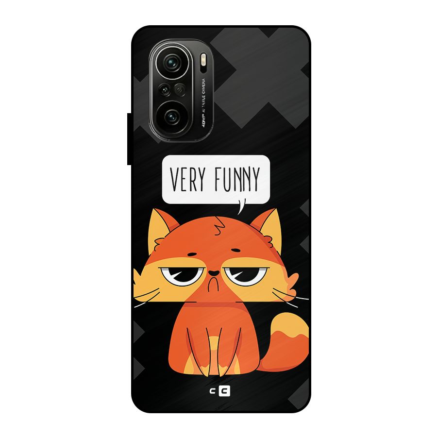 Very Funny Cat Metal Back Case for Mi 11X Pro