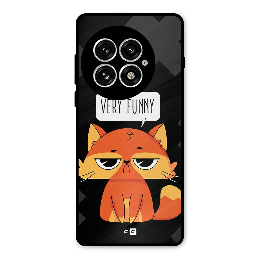 Very Funny Cat Metal Back Case for OnePlus 13