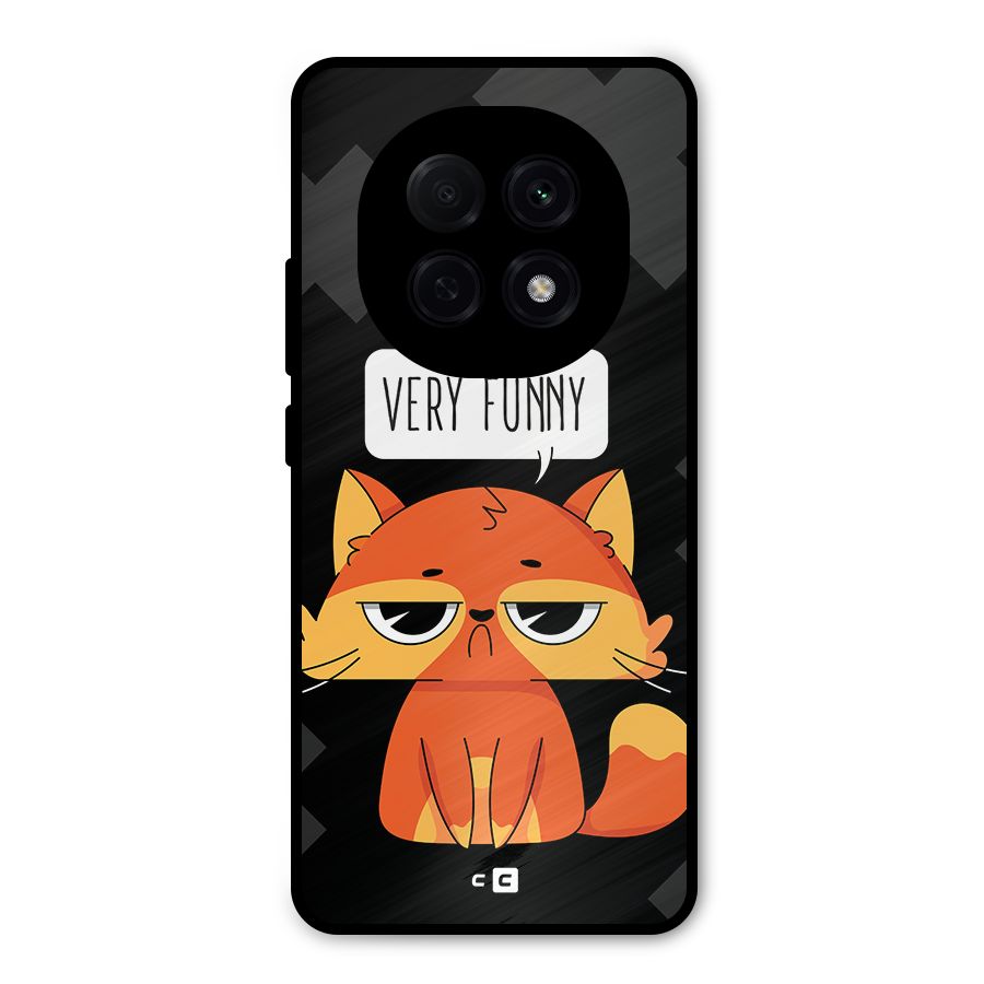 Very Funny Cat Metal Back Case for Oppo F29 Pro