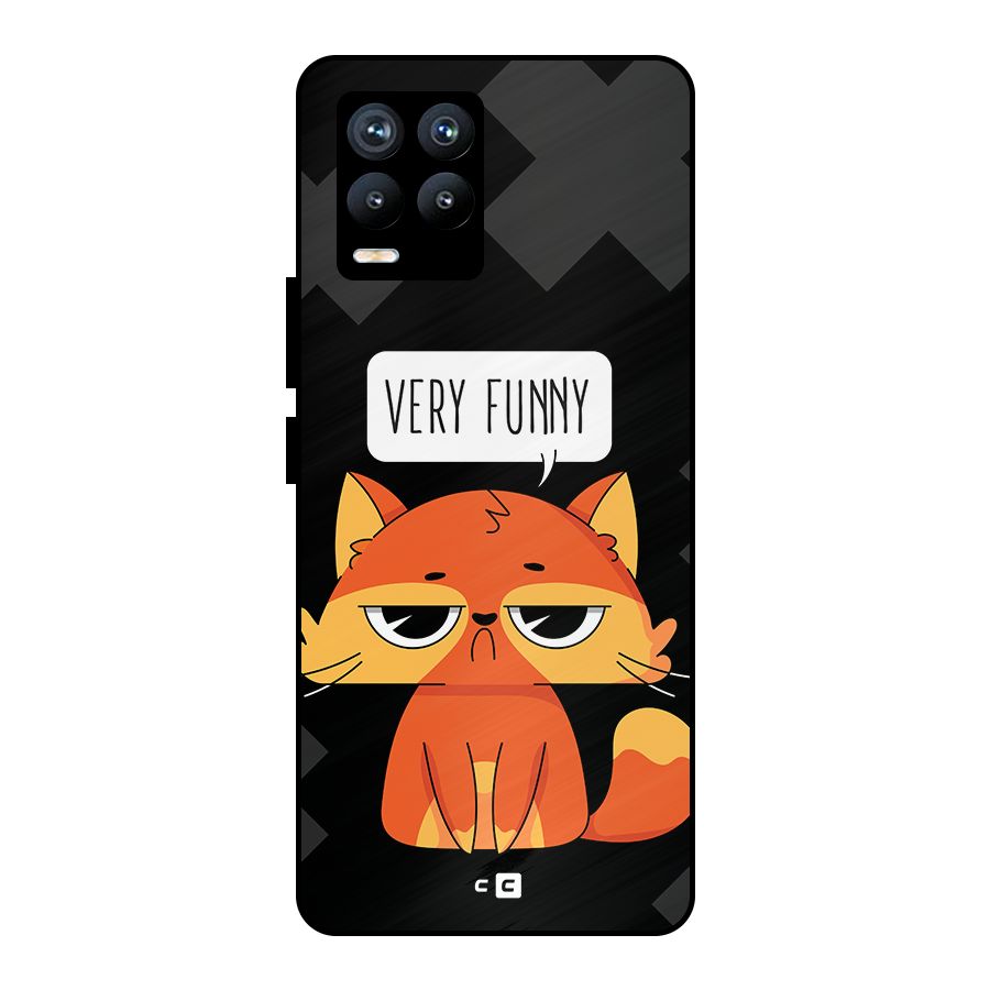 Very Funny Cat Metal Back Case for Realme 8 Pro