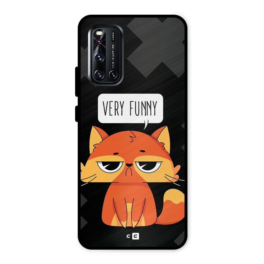 Very Funny Cat Metal Back Case for Vivo V19