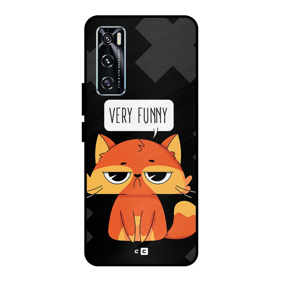 Very Funny Cat Metal Back Case for Vivo V20 SE