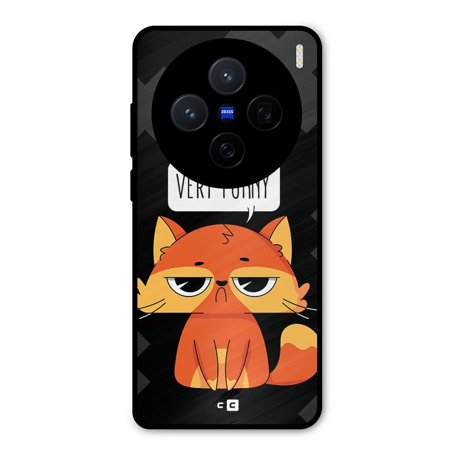 Very Funny Cat Metal Back Case for Vivo X200