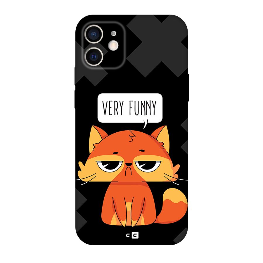 Very Funny Cat Original Polycarbonate Back Case for iPhone 12