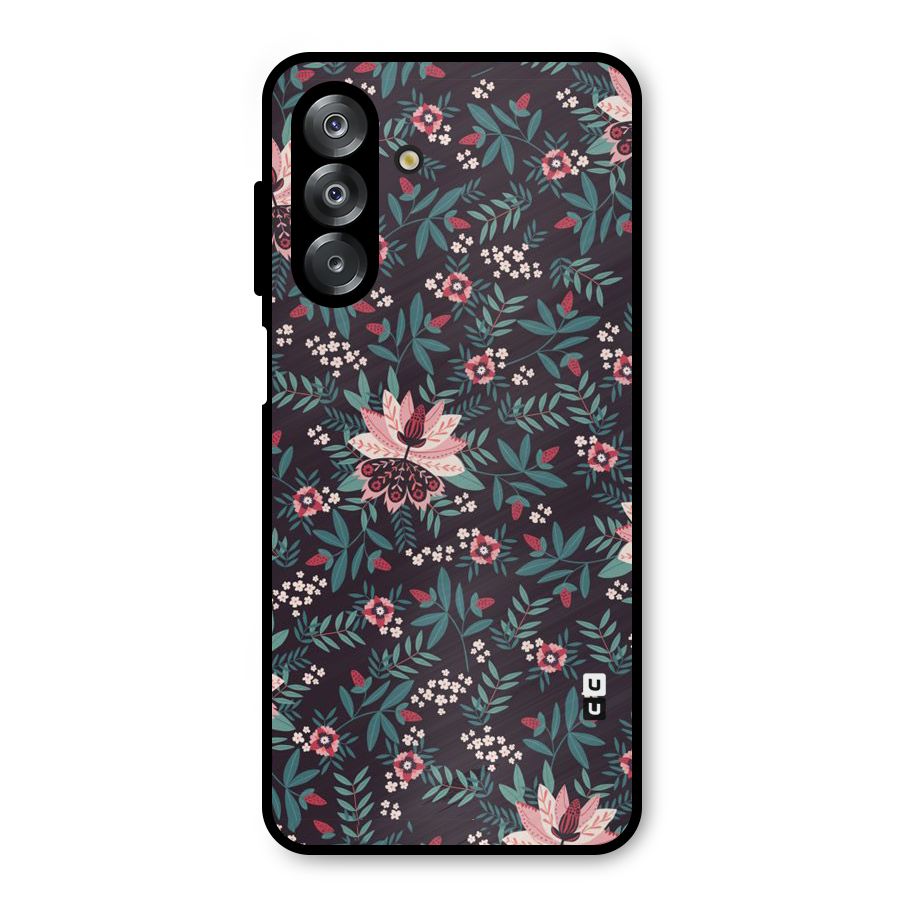 Very Leafy Pattern Metal Back Case for Galaxy A26