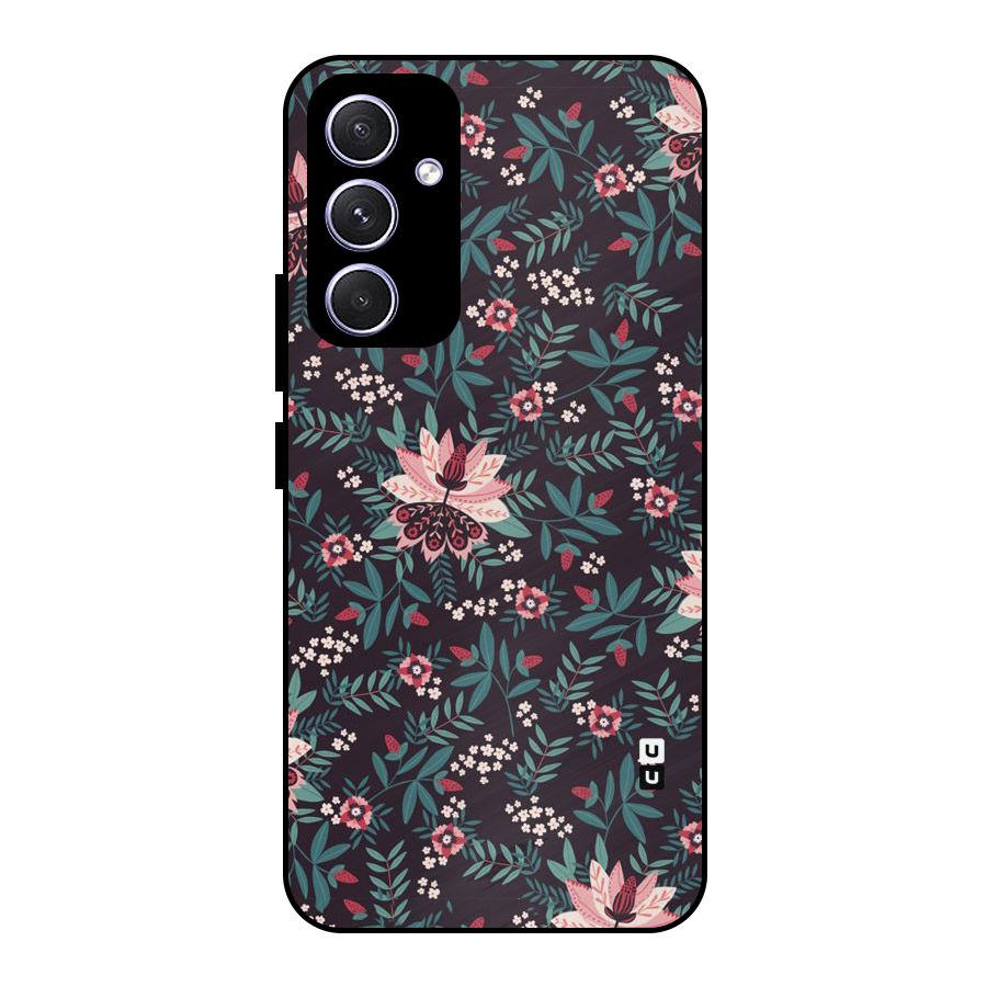 Very Leafy Pattern Metal Back Case for Galaxy A54