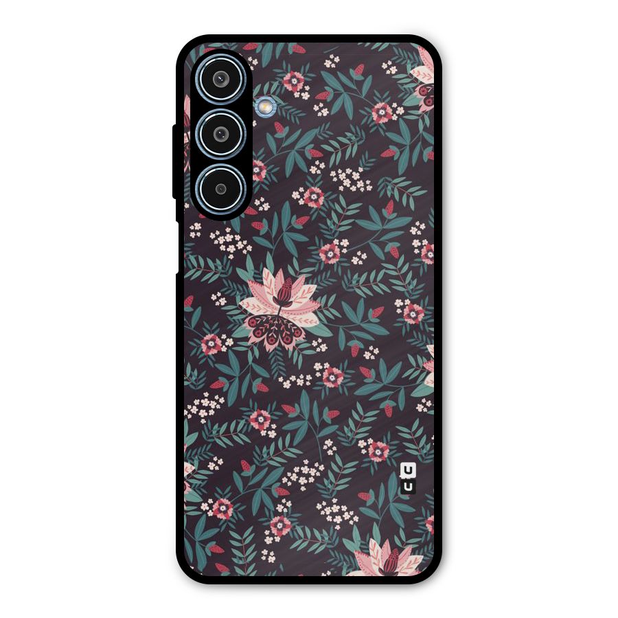 Very Leafy Pattern Metal Back Case for Galaxy M35