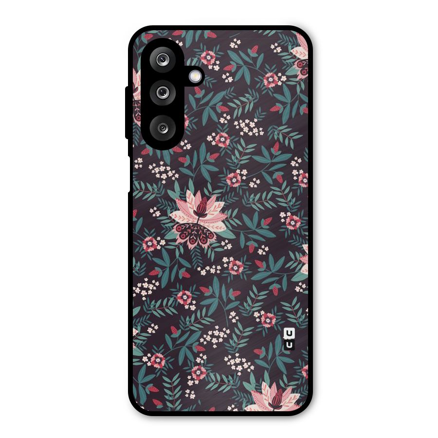 Very Leafy Pattern Metal Back Case for Galaxy M36
