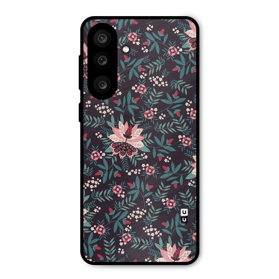 Very Leafy Pattern Metal Back Case for Galaxy M56