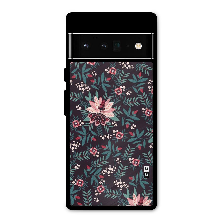 Very Leafy Pattern Metal Back Case for Google Pixel 6 Pro