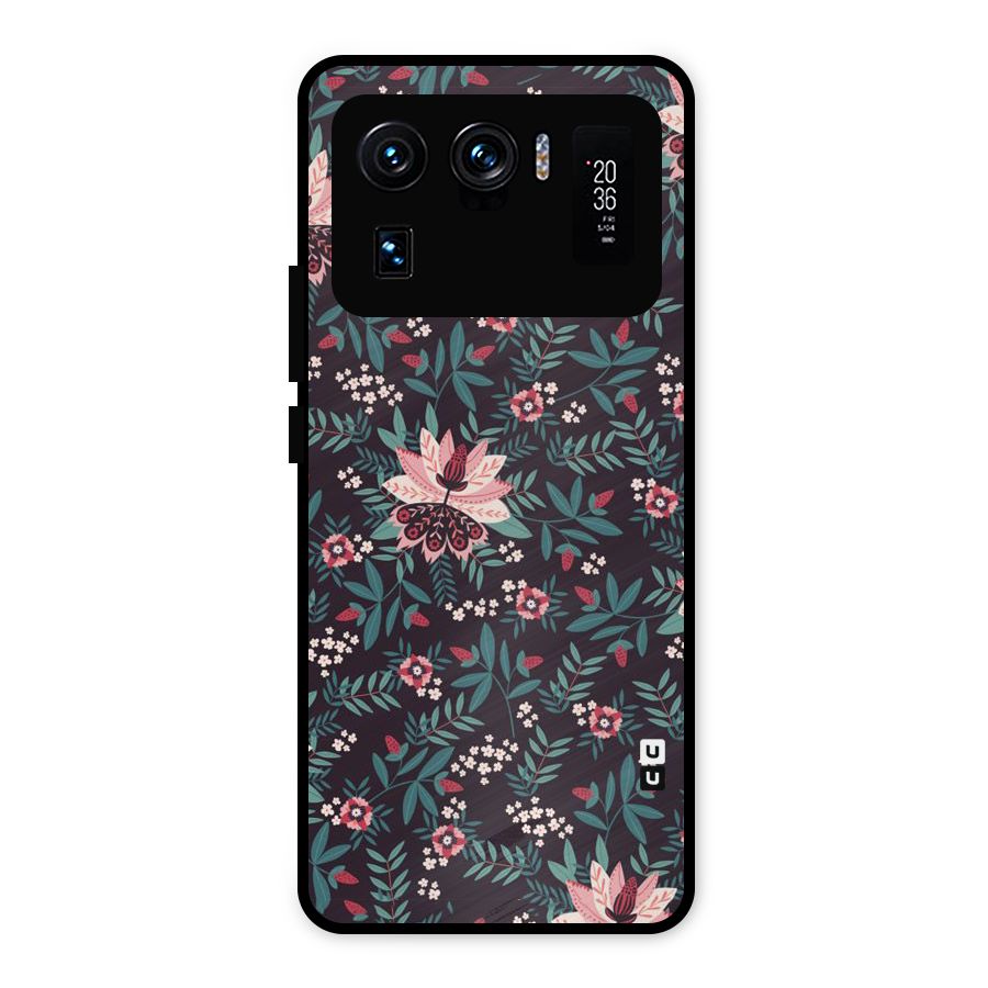 Very Leafy Pattern Metal Back Case for Mi 11 Ultra