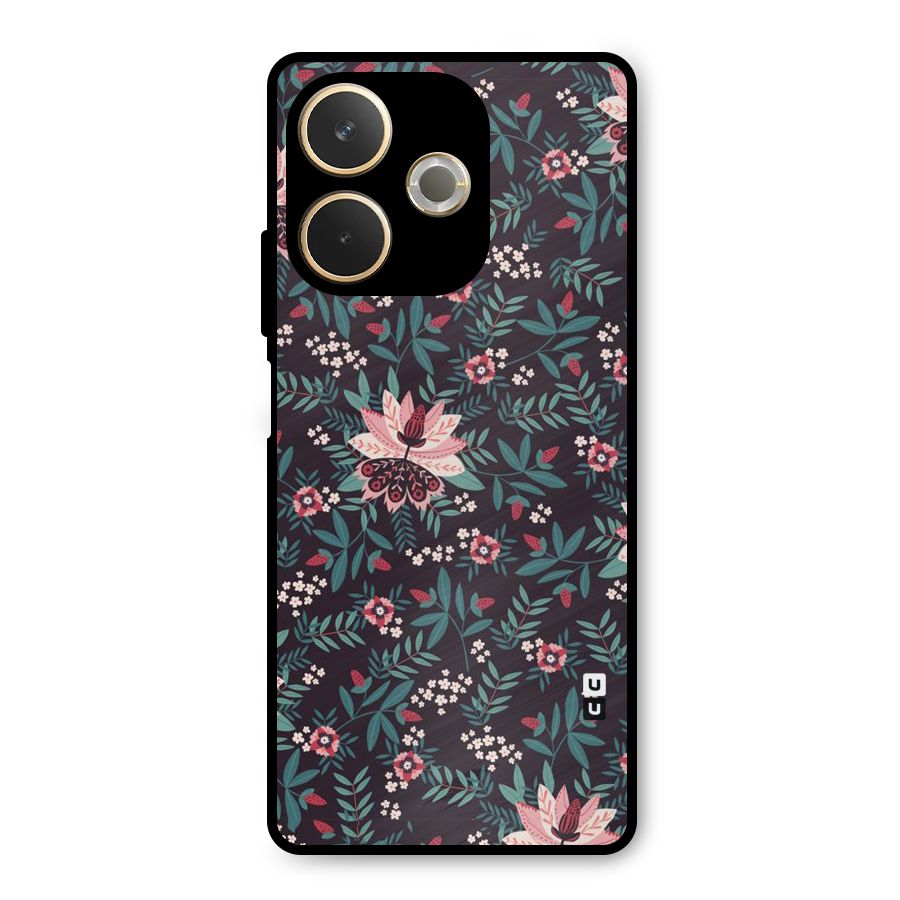 Very Leafy Pattern Metal Back Case for Oppo A5 Pro