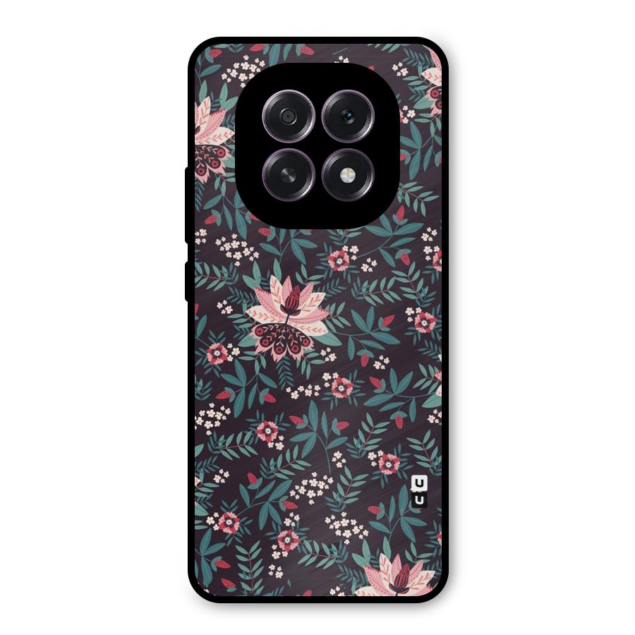 Very Leafy Pattern Metal Back Case for Oppo F29