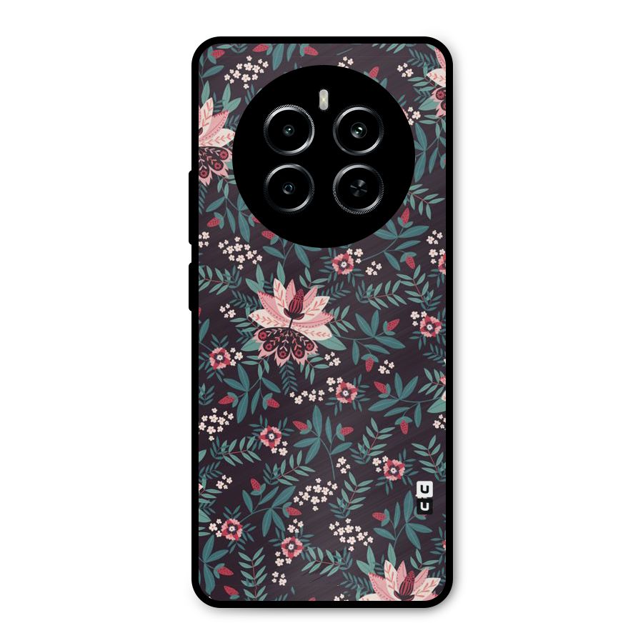 Very Leafy Pattern Metal Back Case for Realme P1
