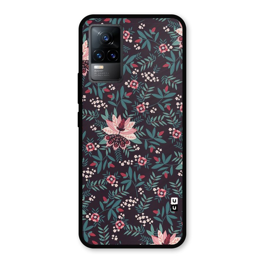 Very Leafy Pattern Metal Back Case for Vivo Y73