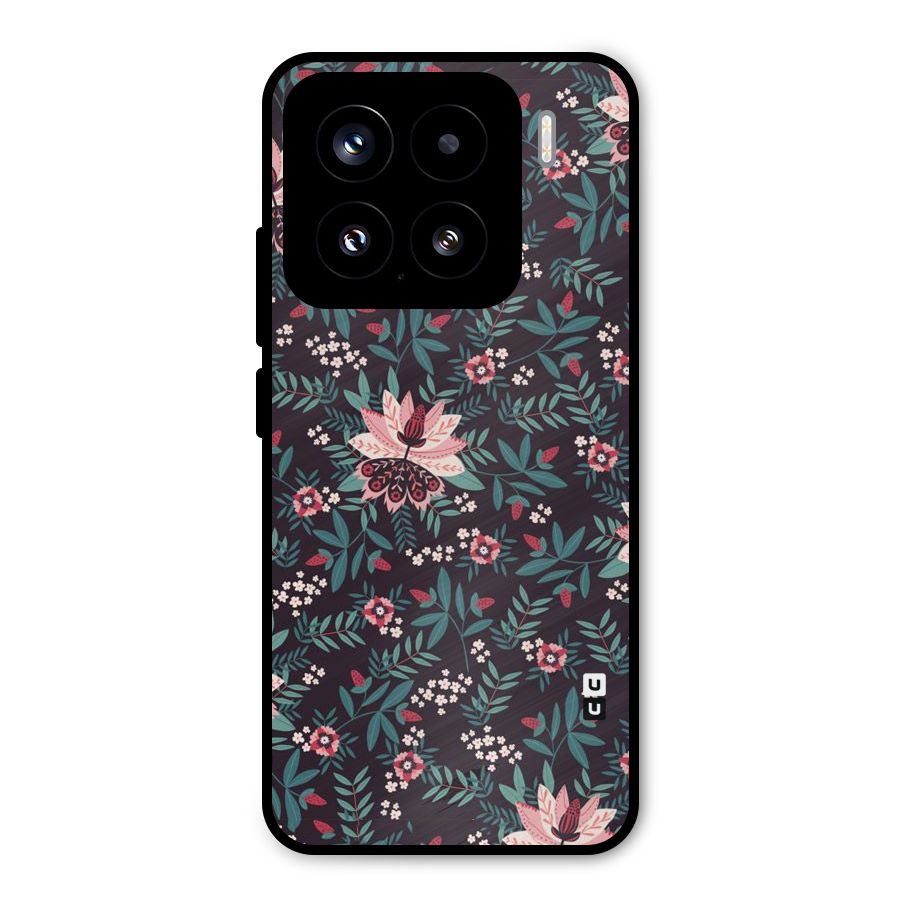 Very Leafy Pattern Metal Back Case for Xiaomi 15