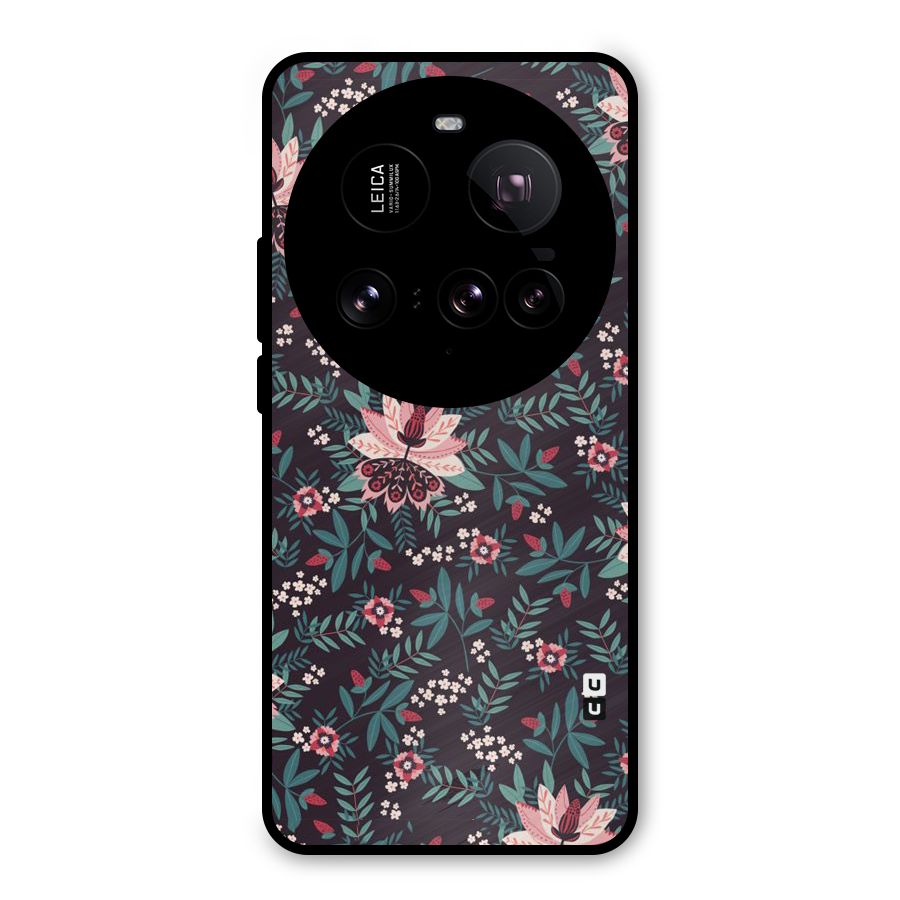 Very Leafy Pattern Metal Back Case for Xiaomi 15 Ultra