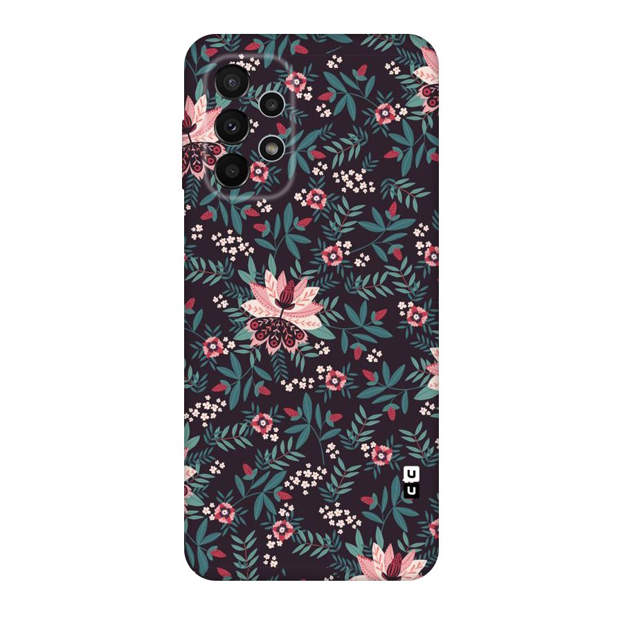 Very Leafy Pattern Original Polycarbonate Back Case for Galaxy A23