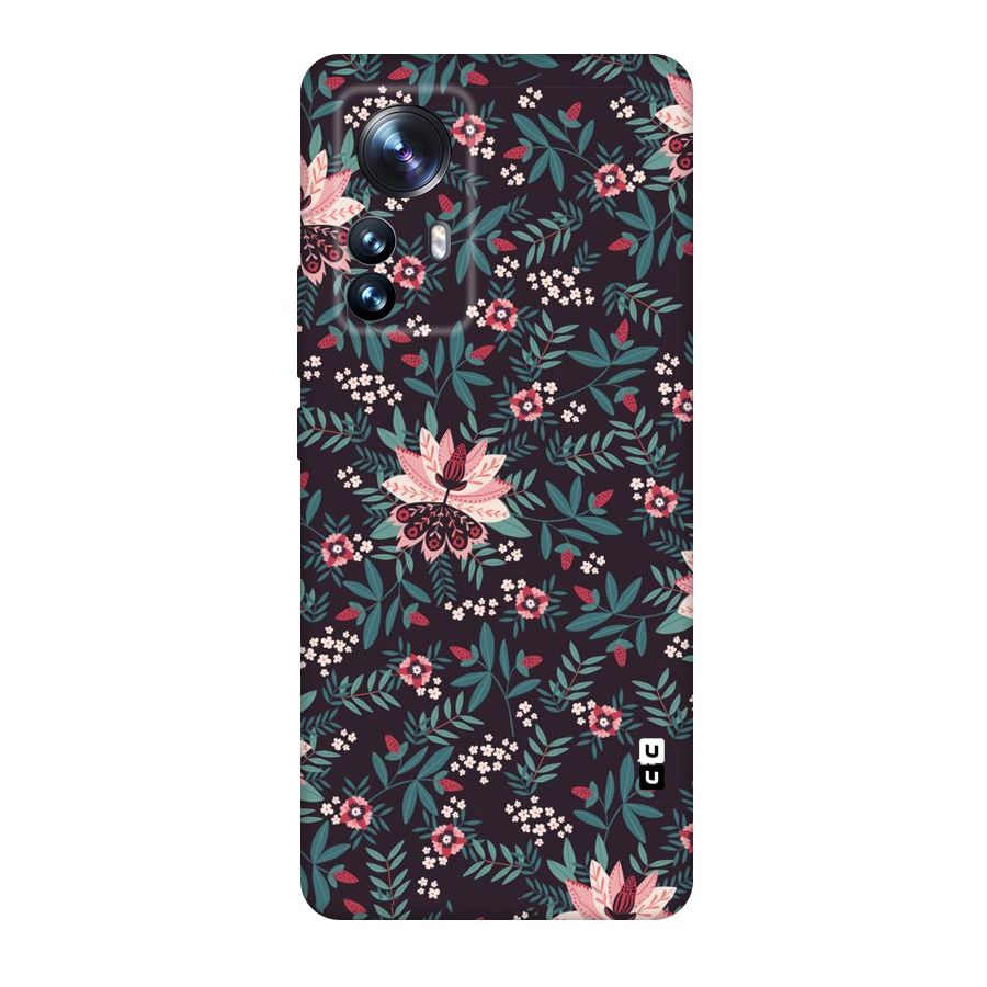 Very Leafy Pattern Original Polycarbonate Back Case for Xiaomi 12 Pro