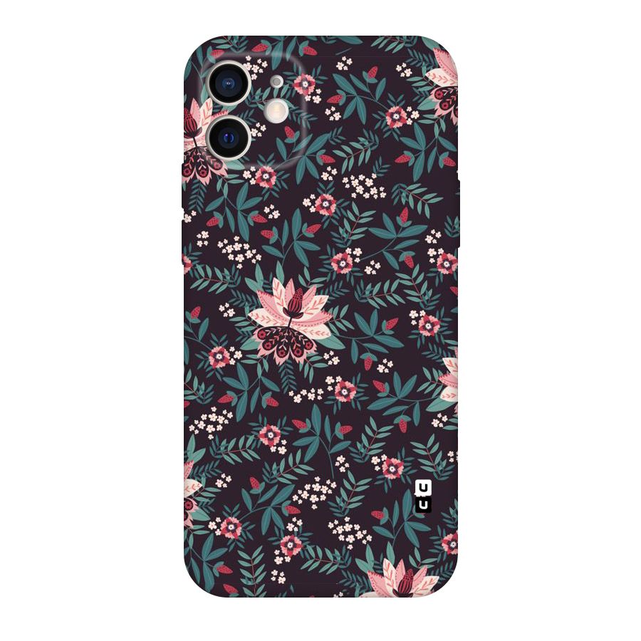 Very Leafy Pattern Original Polycarbonate Back Case for iPhone 12