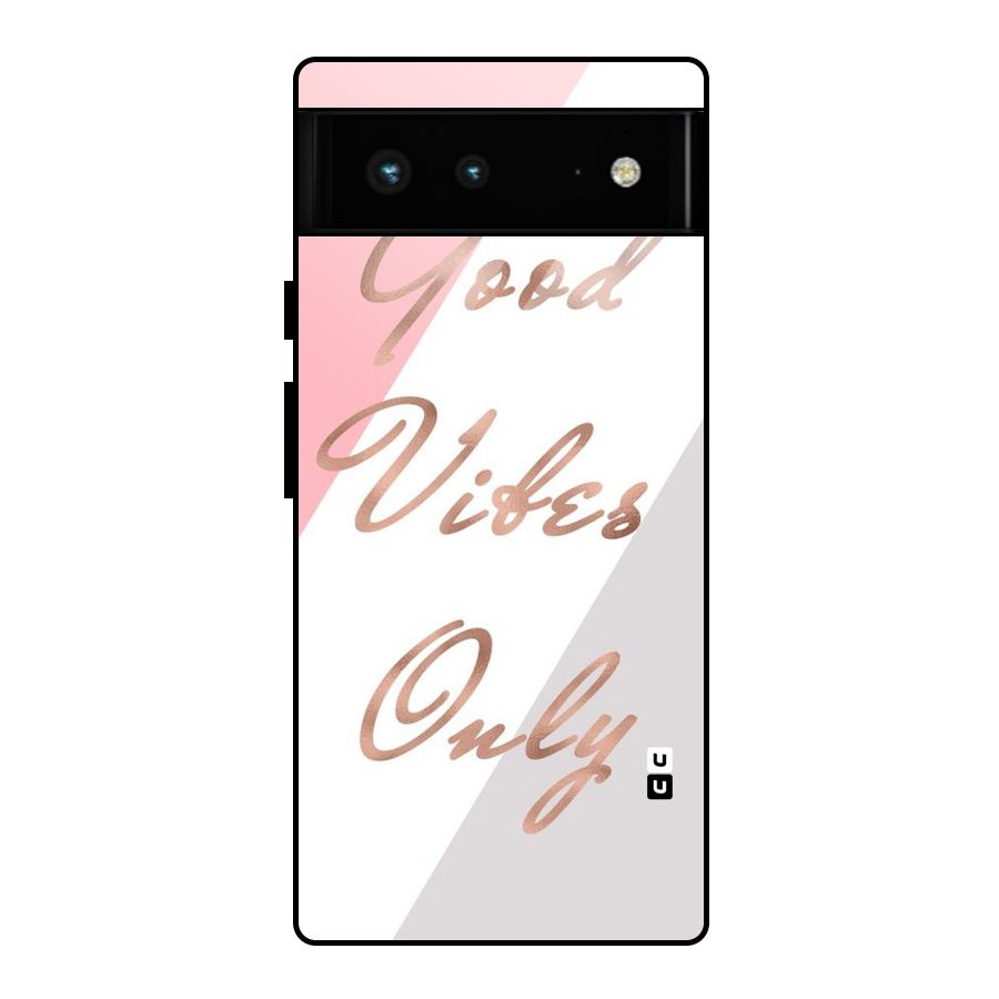 Vibes Classic Stripes Glass Back Case for Google Pixel 6