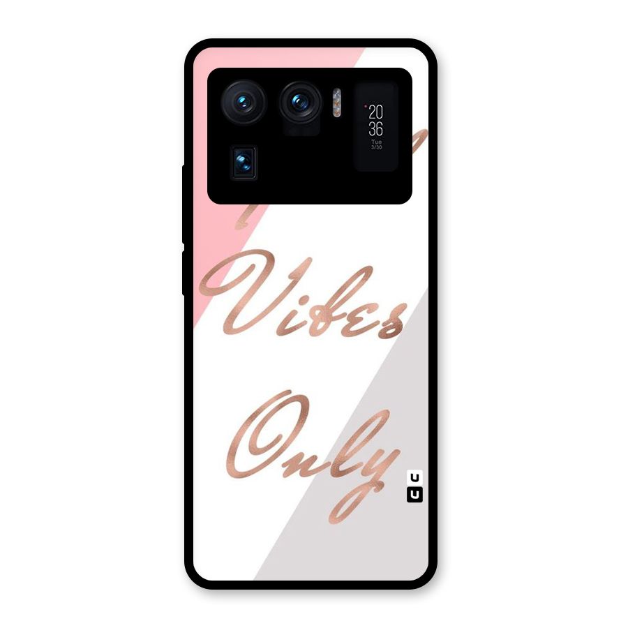 Vibes Classic Stripes Glass Back Case for Mi 11 Ultra