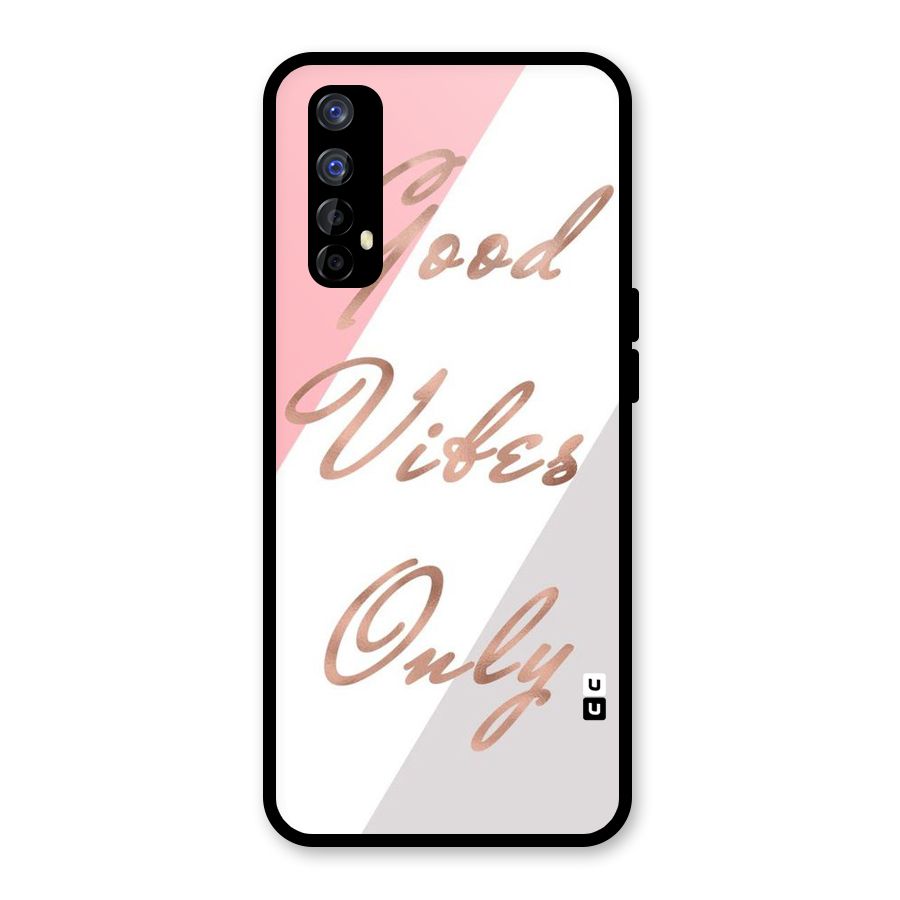 Vibes Classic Stripes Glass Back Case for Realme 7