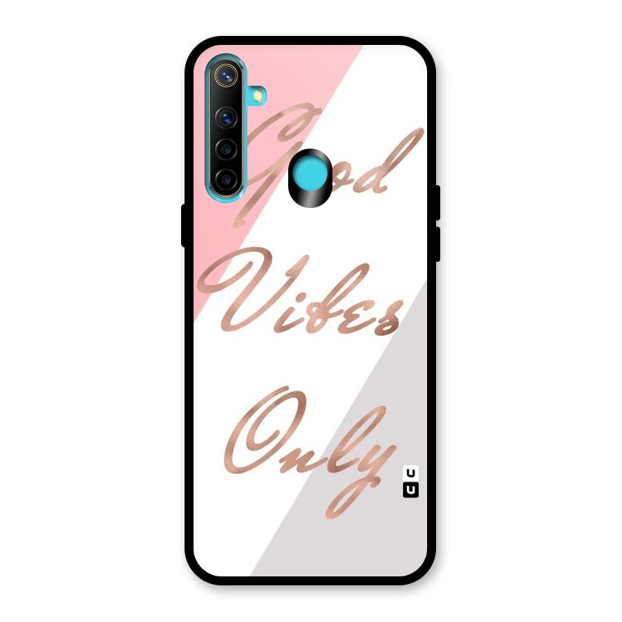 Vibes Classic Stripes Glass Back Case for Realme Narzo 10