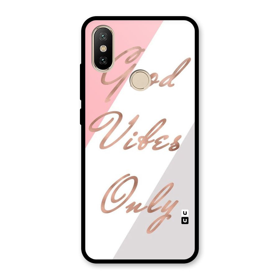 Vibes Classic Stripes Glass Back Case for Redmi A2