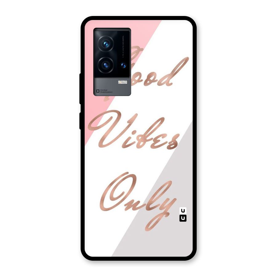 Vibes Classic Stripes Glass Back Case for iQOO 9 5G