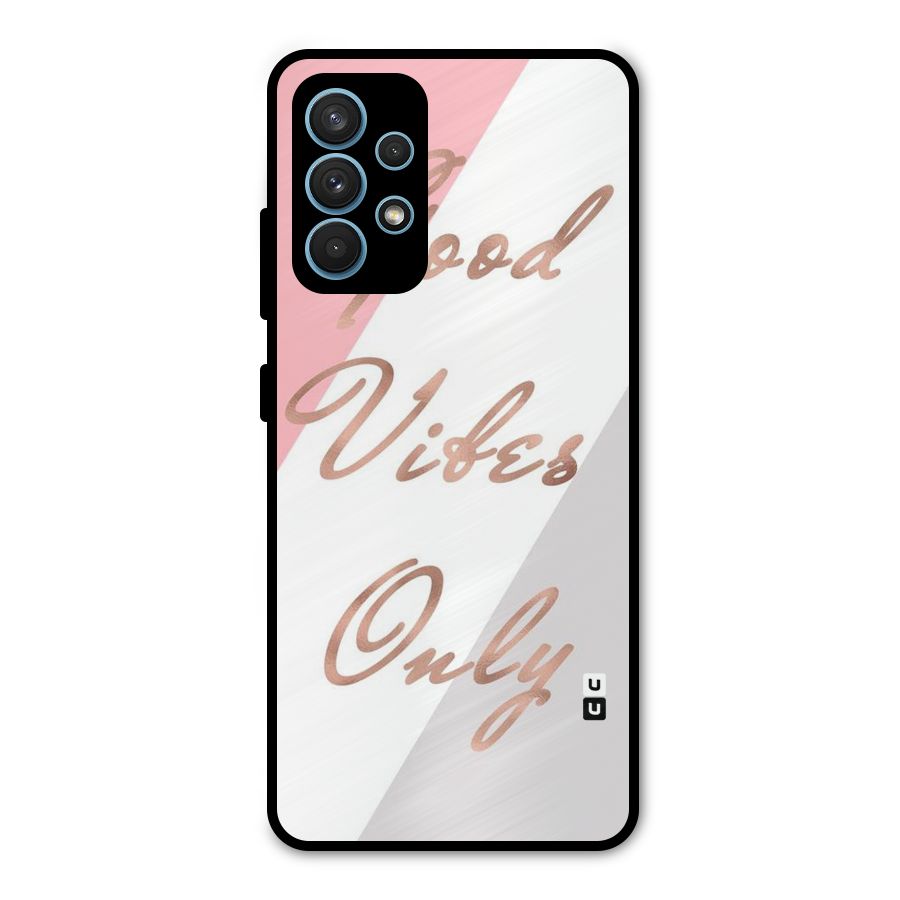 Vibes Classic Stripes Metal Back Case for Galaxy A32