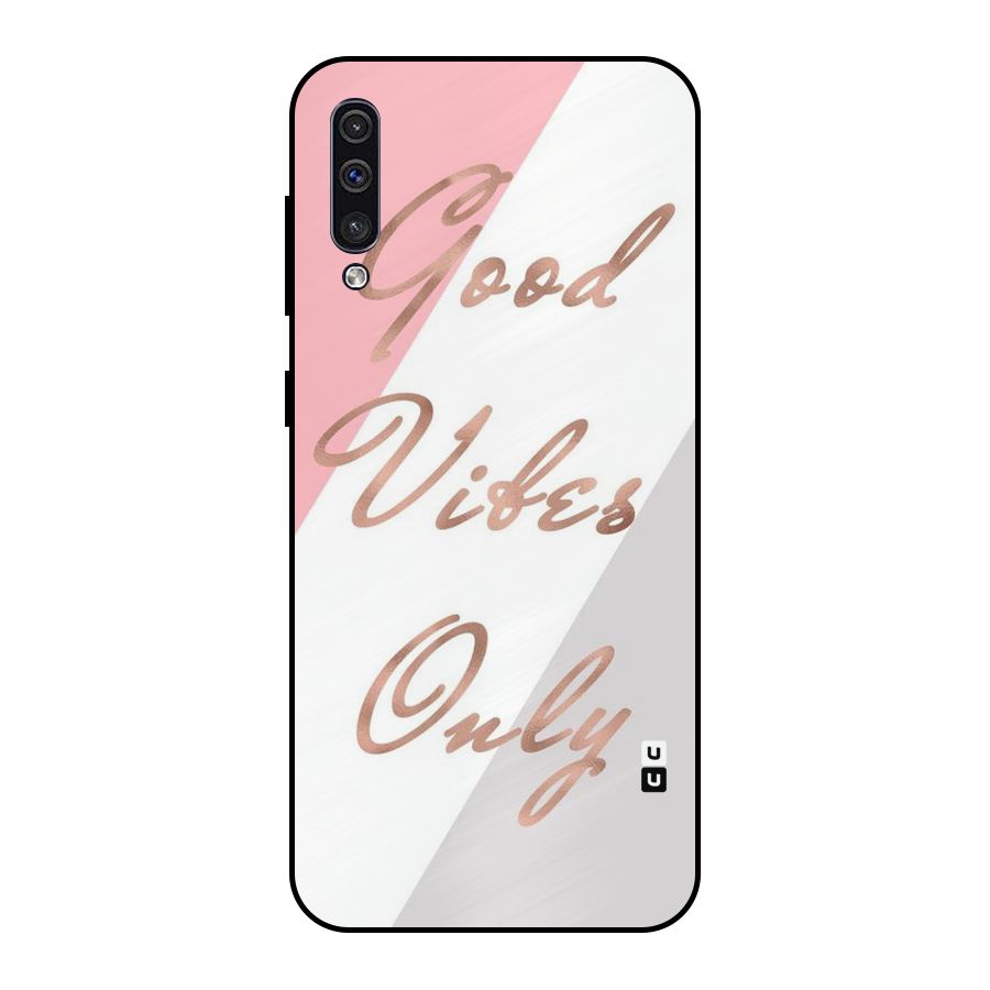 Vibes Classic Stripes Metal Back Case for Galaxy A50s