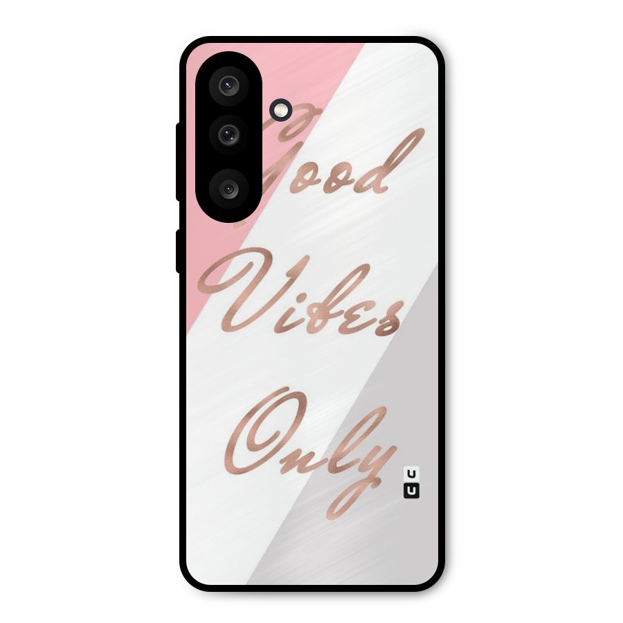 Vibes Classic Stripes Metal Back Case for Galaxy F56