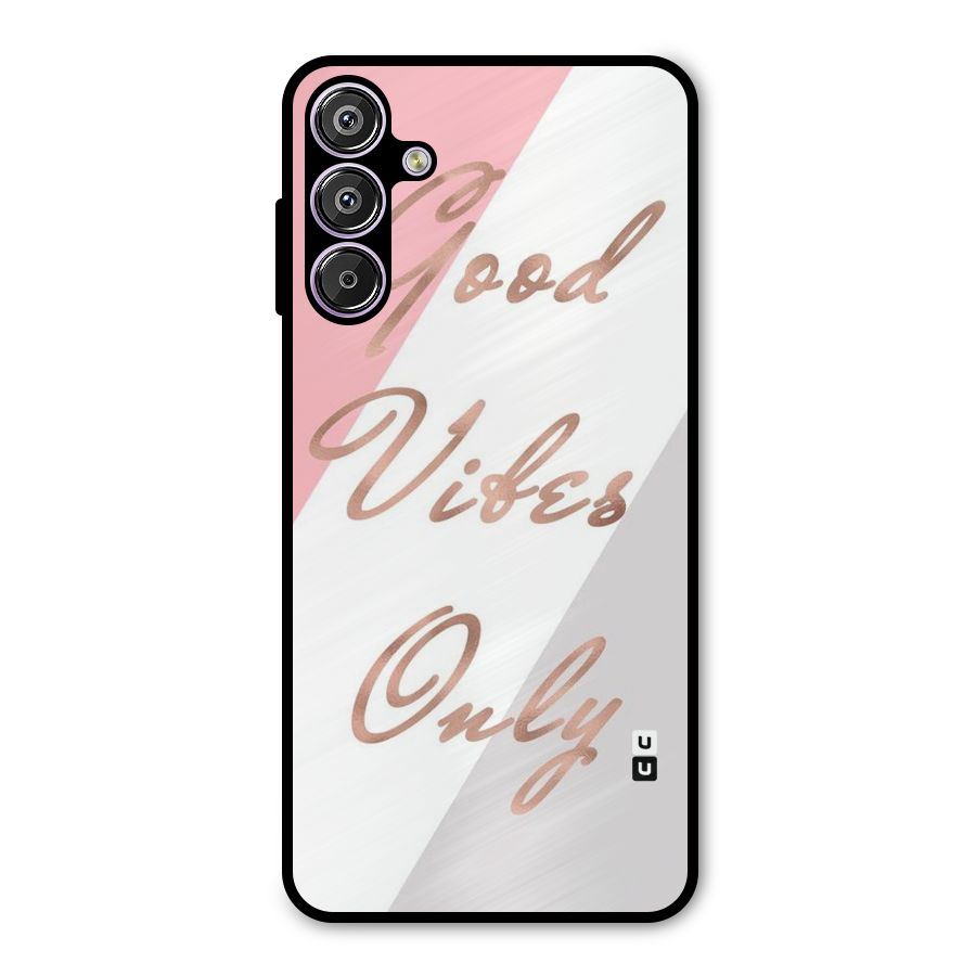 Vibes Classic Stripes Metal Back Case for Galaxy M15